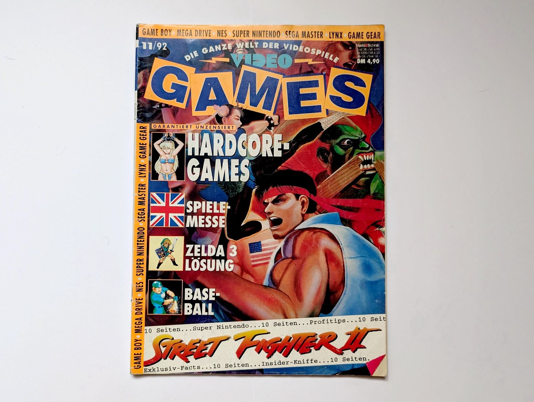 Zeitschriften & Magazine: Video Games 1992-11 – Gebraucht aus Bern von Mrkenny