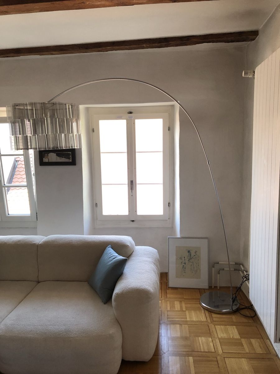 Kare Lampade: Bogenlampe von KARE Design chrom – Usato da Estavayer-le-Lac venduto da ghislain_c
