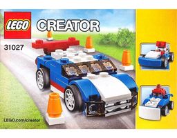 Lego 31027 Blauer Rennwagen (2015) Creator 3-in-1