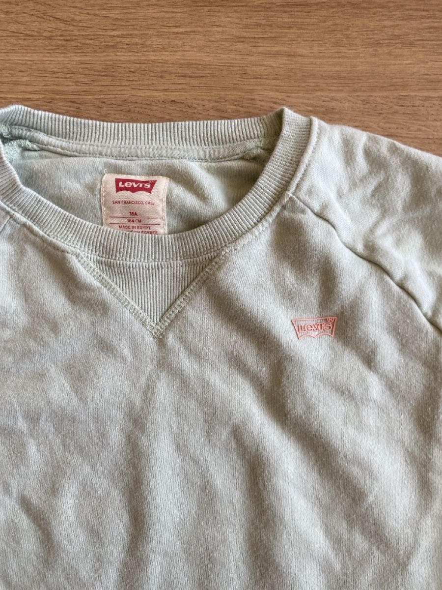Levi's Pulls et sweat-shirts: Levi's Pullover hellgrün Grösse 13-14y guter Zustand – D'occasion à Spreitenbach par hel_7gxh 1