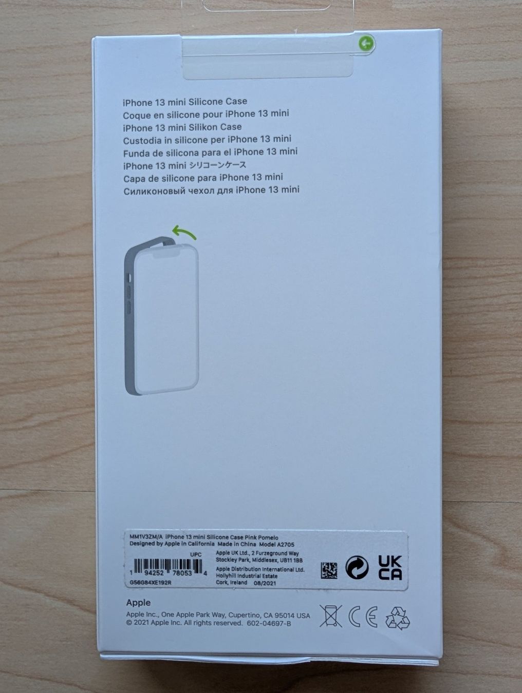 Cover & Protezioni schermo: Apple iPhone 13 mini Silicone Case with MagSafe – Nuovo e nell'imballaggio originale da Winterthur venduto da g4b1nagy 1