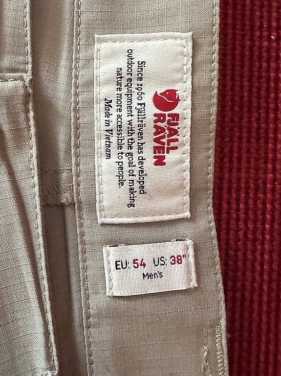 Pantaloni: Fjällräven Vidda Pro Lite Shorts Herren Grösse 54 Top – Usato da Zermatt venduto da ber_sdz7 1