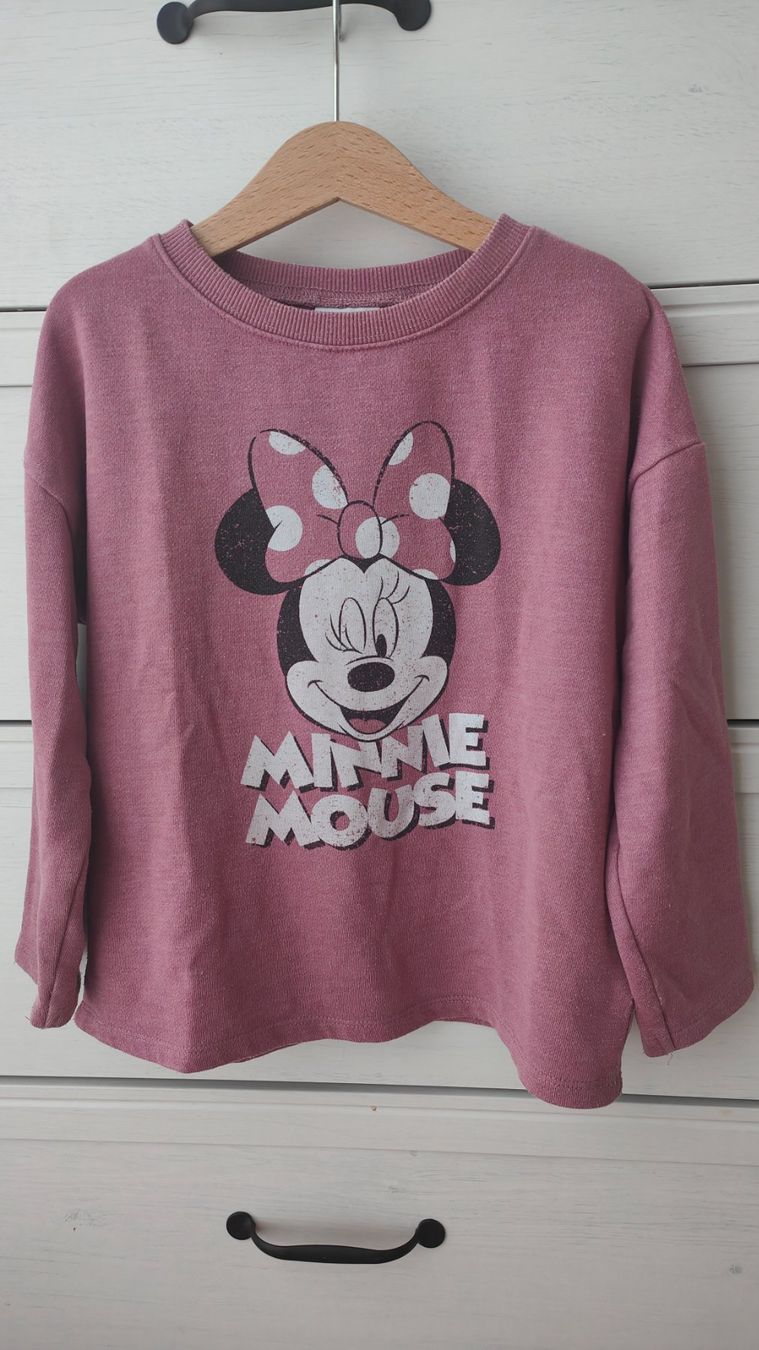 Next Maglioni & Felpe: Minnie Mouse Pullover, Gr. 116 Next – Usato da Root venduto da GregorO