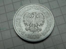 Polen 10 Groszy, 1970 neu unz TOP