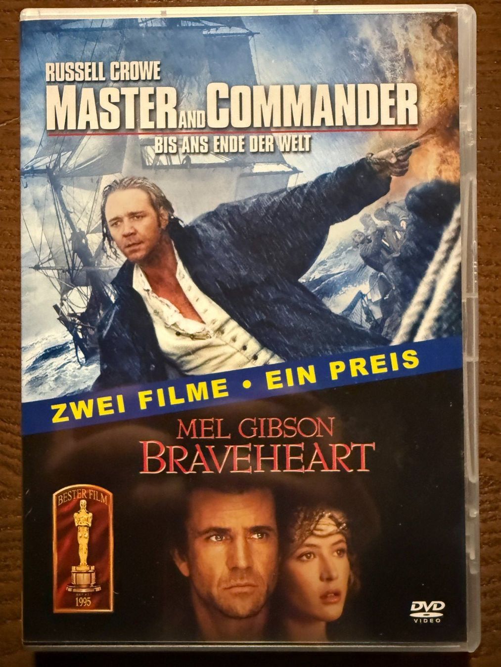 Tutti i DVDs: Master and Commander & Braveheart – Usato da Zürich venduto da FilmFreunde