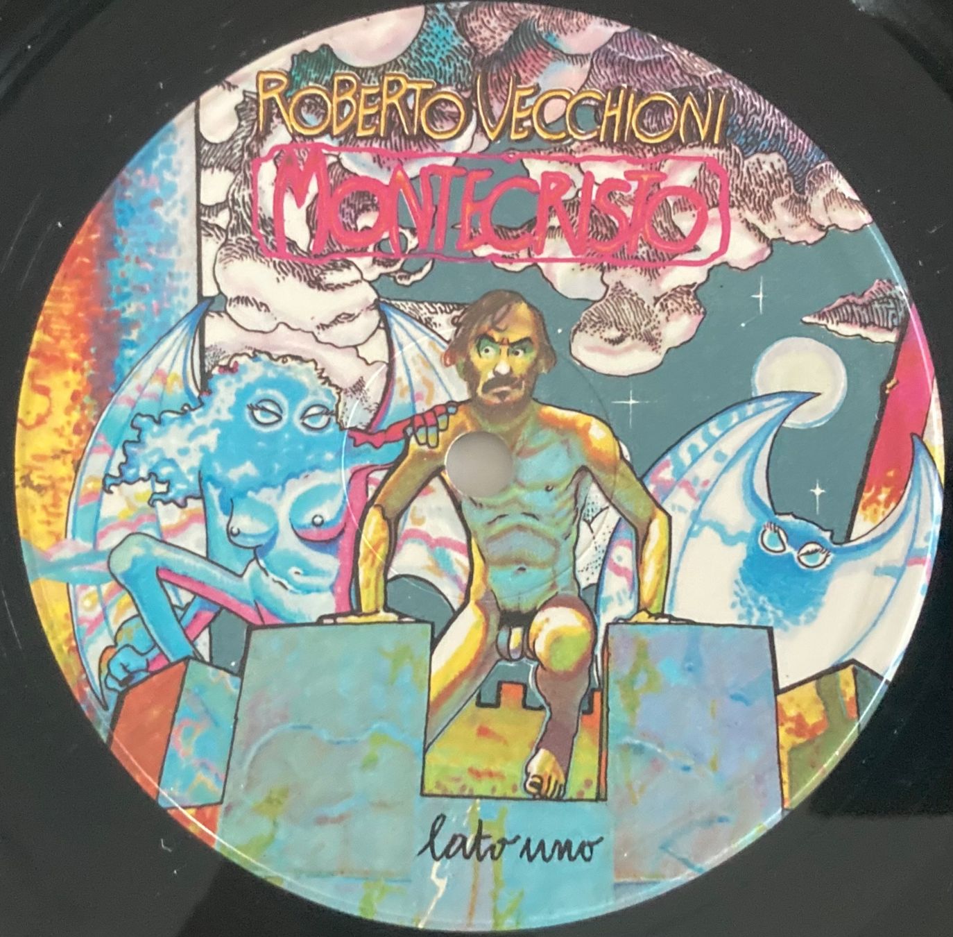 Dischi in vinile: ROBERTO VECCHIONI - MONTECRISTO – Usato da Poliez-Pittet venduto da Newtown-Records 4