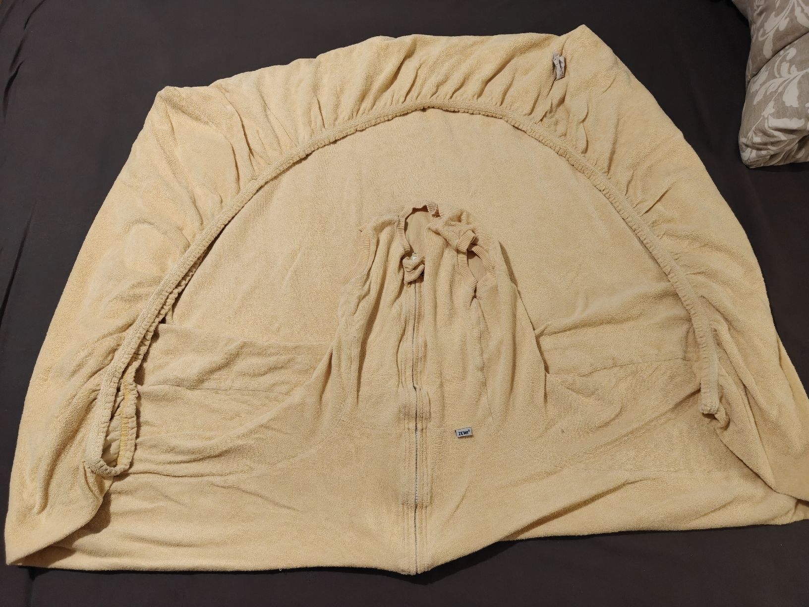 Zewi Coperte: Zewi Decke 90X200 Gelb – Usato da Aedermannsdorf venduto da bhe_7qxp