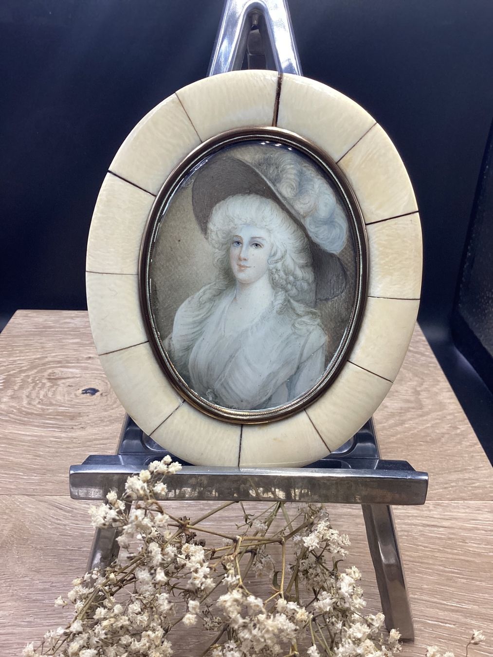 Dipinti: Portrait miniature, 19ème, Richard Cosway – Usato da Agiez venduto da Beve15