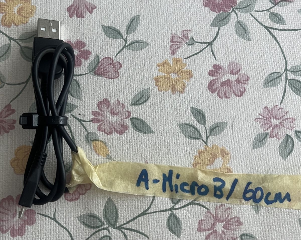 Cavi: Câble USB A - Micro B - 60cm – Usato da Corpataux venduto da leajsl