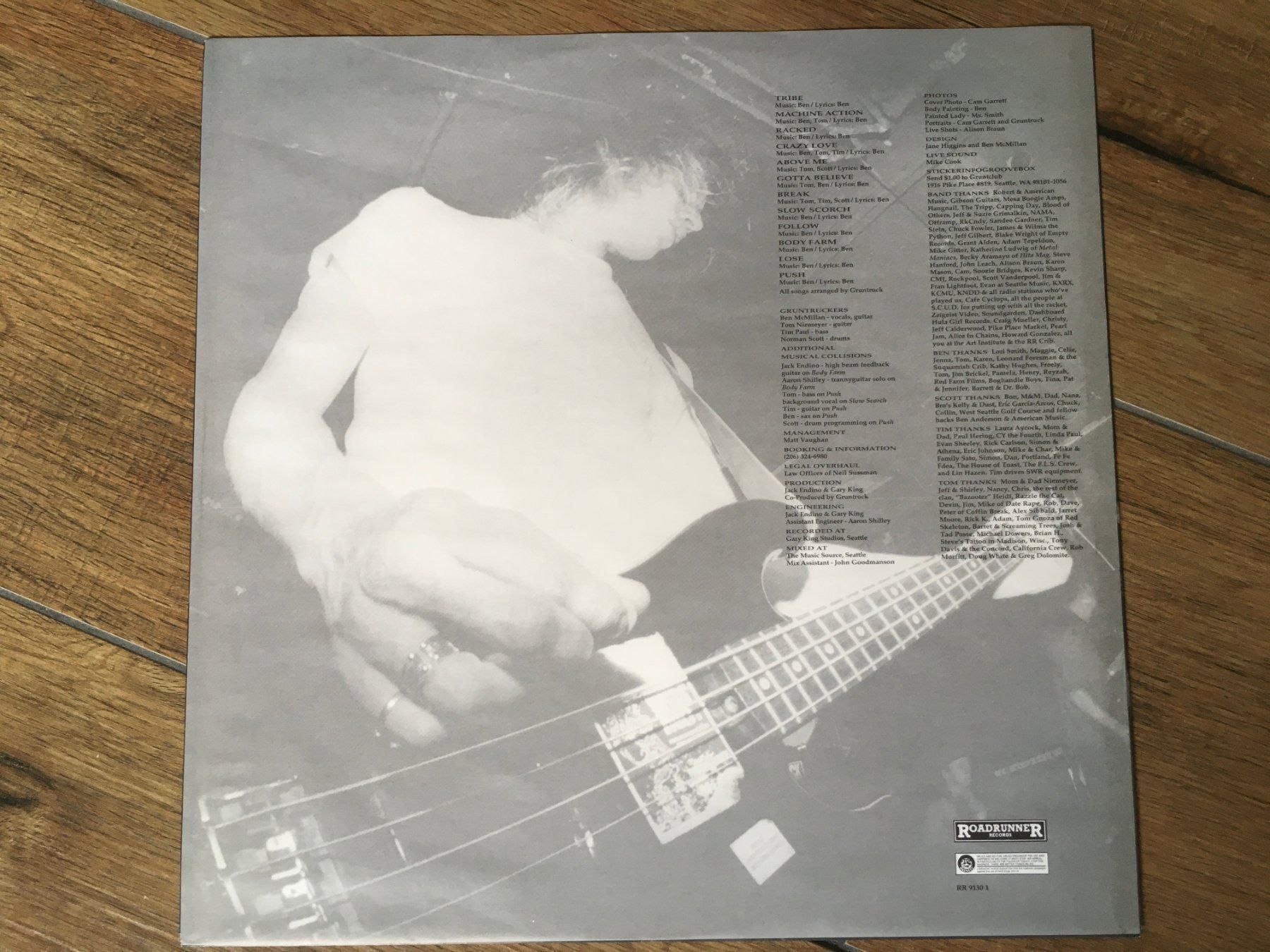 Dischi in vinile: Gruntruck – Push – Nuovo (secondo la descrizione) da Uster venduto da mojorisin01 3
