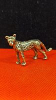 Bronze Gepard Skulptur - Tierfigur - Dekoration!