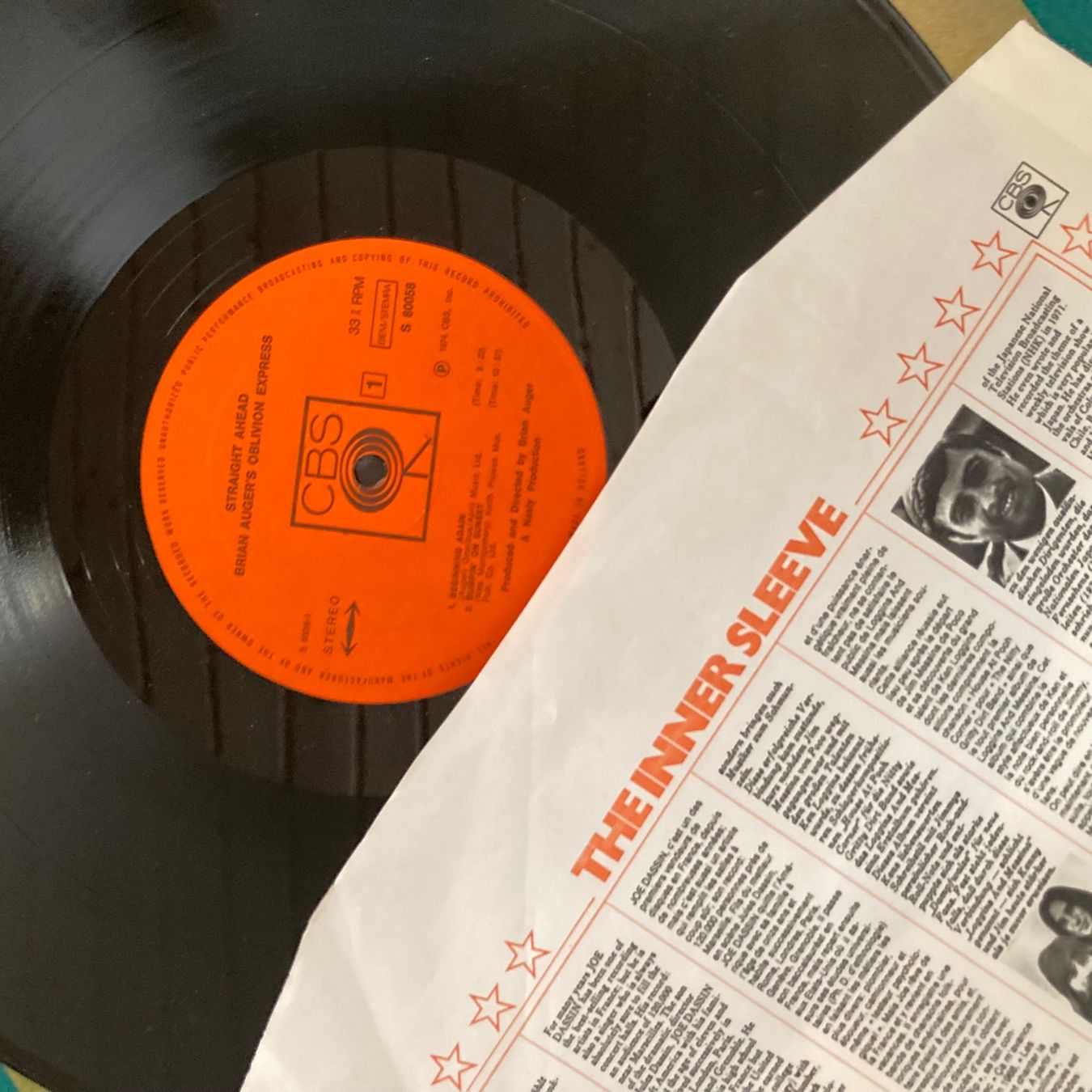 Dischi in vinile: Brian Auger's Oblivion Express - Straight Ahead - LP – Usato da dachsen venduto da oheio 2