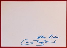 Grit Boettcher Autogramm signiert Karte 10x15cm