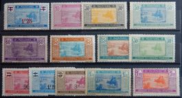 Mauretanien Franz. ex. Kat. 41-62 * 1922/30