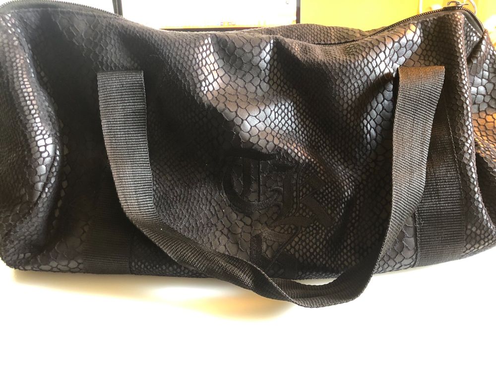 Sac de sport The Kooples en toile Noir L zard Acheter sur Ricardo