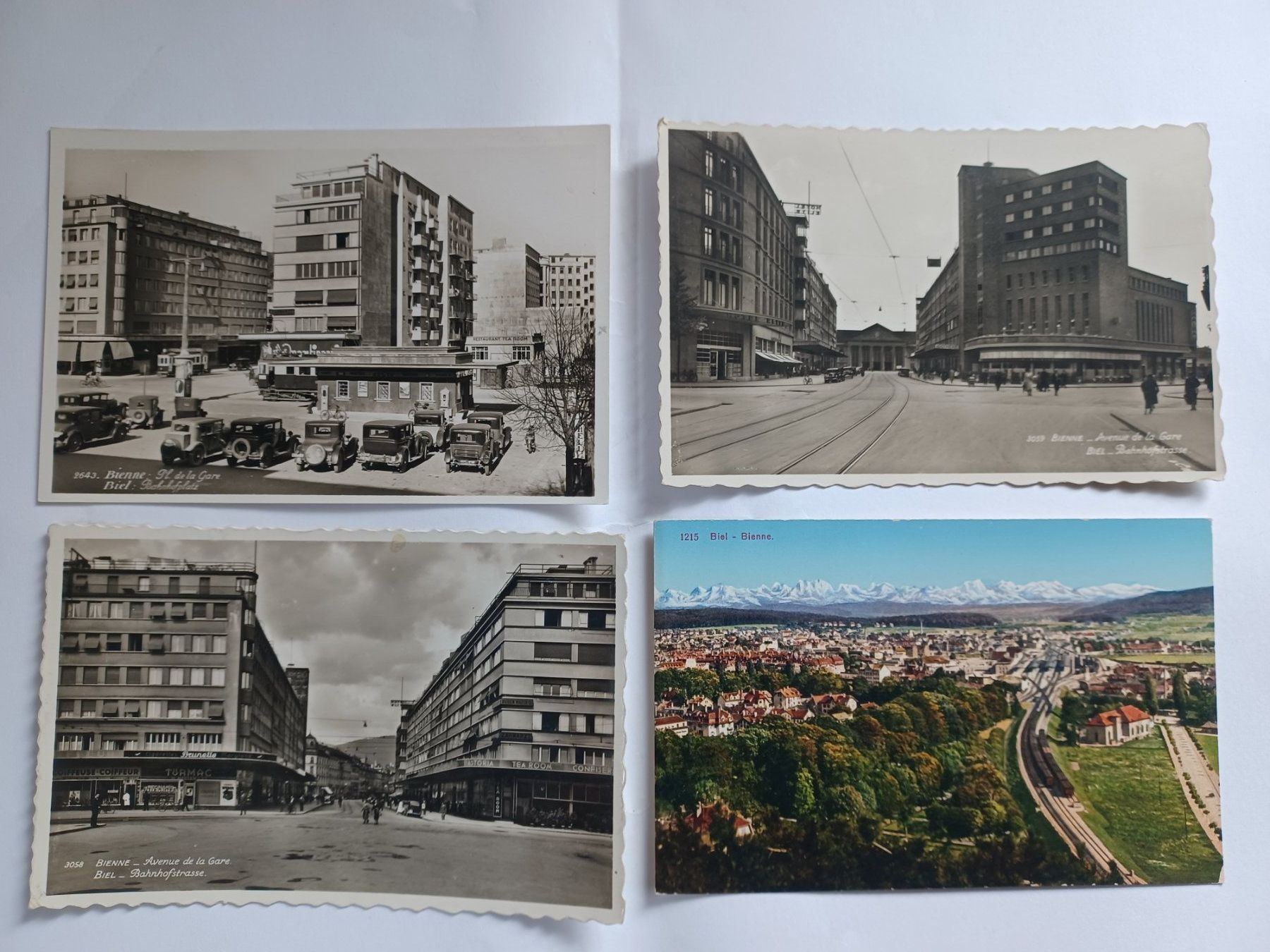 Cartoline postali: Alte Ansichtskarten Sammlung, 20 Stück Biel/Bienne – Usato da Ipsach venduto da rud_9wkq 2