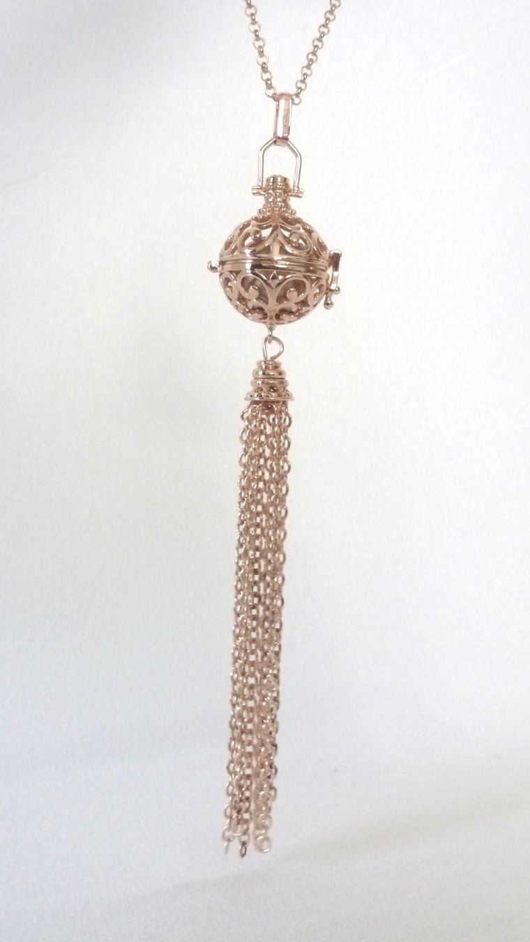 Anhänger: Collier - Himmlischer Klang rosé – Neu und originalverpackt aus Mauren von Yeelen