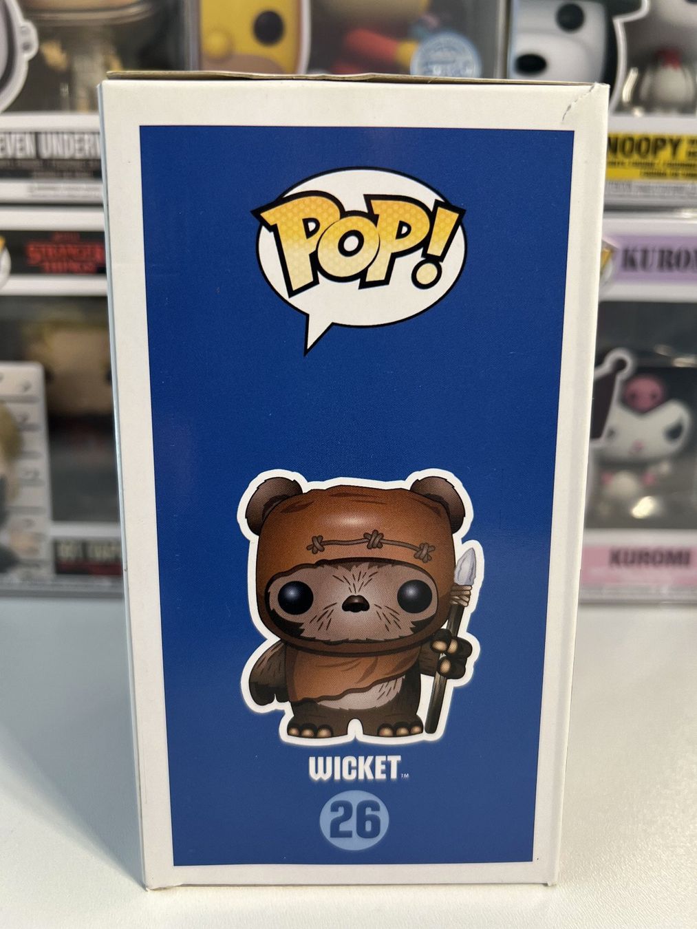 Funko Statuette: Funko POP! Star Wars Wicket (Version 2015) – Nuovo e nell'imballaggio originale da Le Mouret venduto da perfectbijou 1