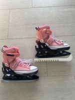 Schlittschuhe EXTEND rosa Converse Style - Grösse 33 - 36