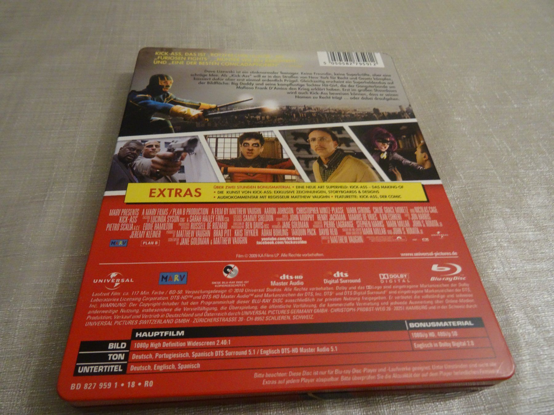 Tutti i DVDs: Kick-Ass Blu-ray Steelbook – Usato da Olten venduto da Disc-Verkauf 2
