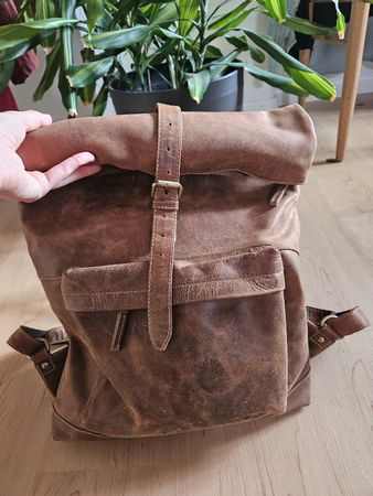 Lederrucksack