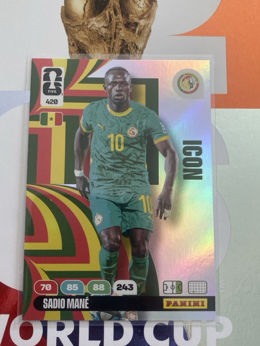 Panini Sammelbilder & Trading cards: Sadio Mané ICON - World Cup – Neu (gemäss Beschreibung) aus Winterthur von SeanTrieb