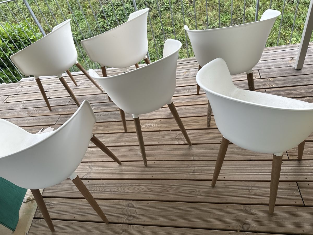 Stühle: Gartenstühle 6 Stück – Gebraucht aus Busswil von less91 3
