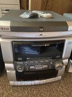 Stereoanlage Dual mit Lautsprechern und Fernbedienung