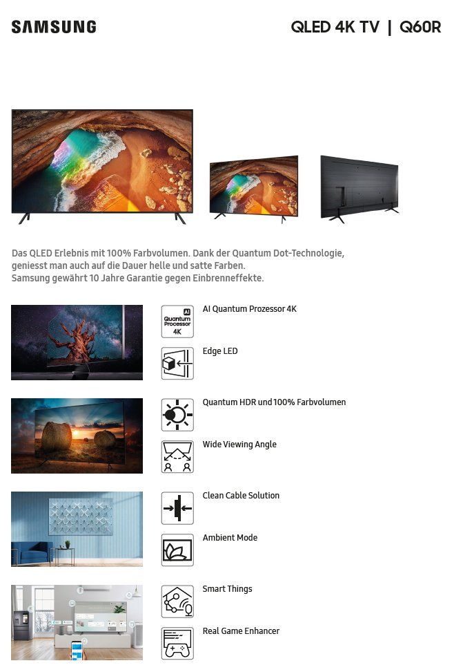 Samsung Televisori: Samsung QE75Q60R – Usato da Wauwil venduto da JanBid 4