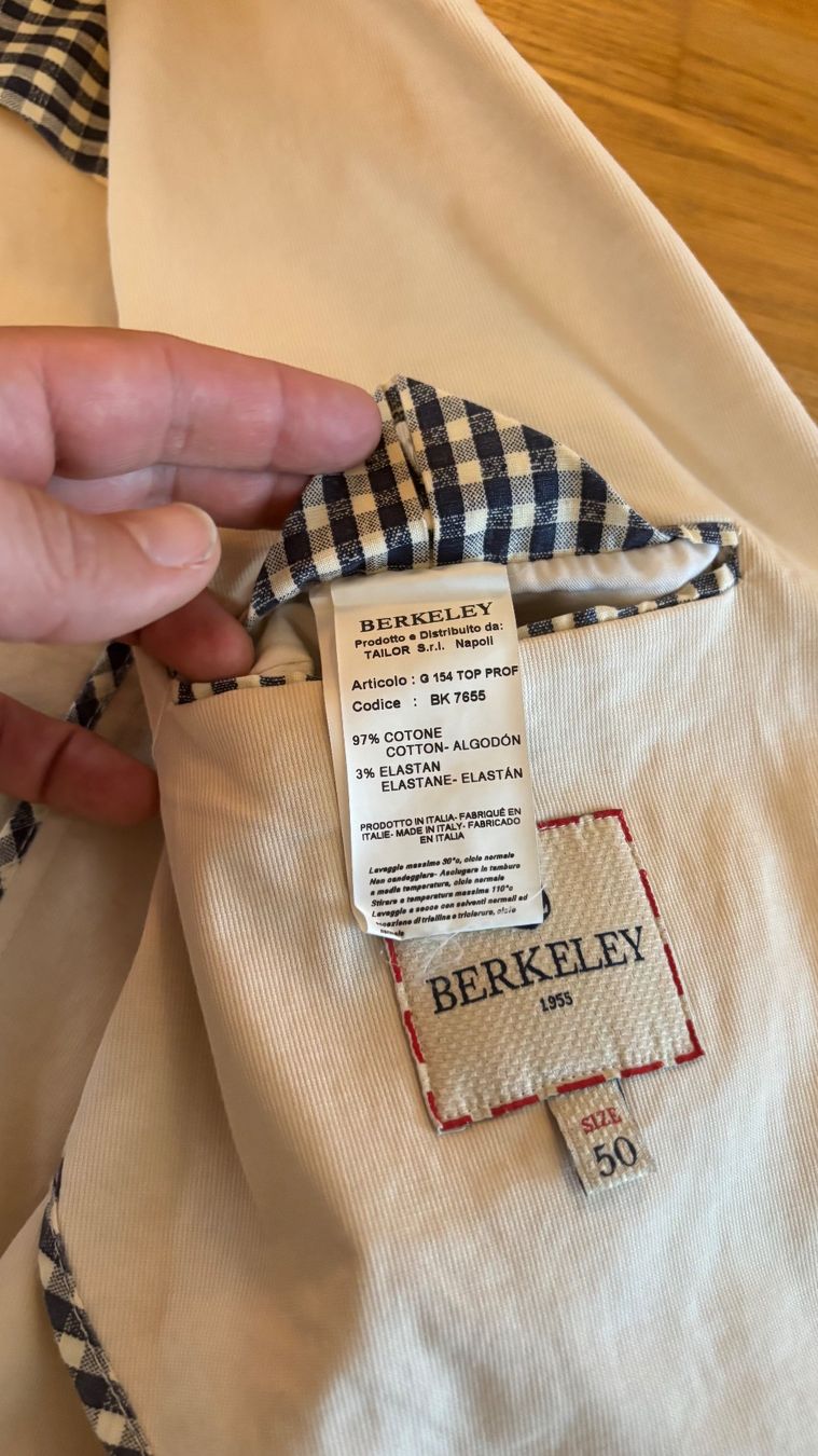 Giacche: BERKELEY Beige Sakko 50 – Usato da Cham venduto da Merdek123 2