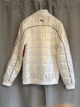 PUMA BMW Motorsport Jacke, Weiss, Gr. M, Herren