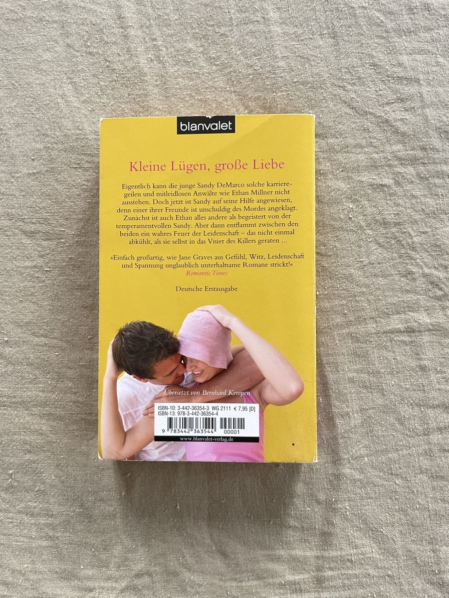 Bücher: Jane Graves: Kleine Lügen, grosse Liebe – Gebraucht aus Hirzel von carta9 1