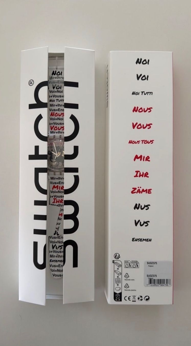 Swatch Orologi: Swatch Aktionärsuhr 2026 – Nuovo e nell'imballaggio originale da Rheinfelden venduto da jannik7 3