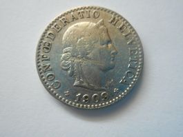 20 Rp. 1909  /   bei mehreren Steigerungen nur 1 x Porto