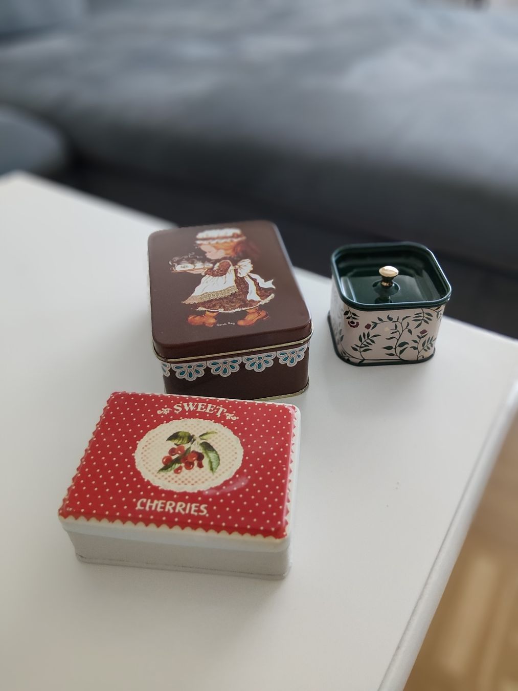 Dosen: Blechdosen Set 3 Stück Retro – Gebraucht aus Basel von M.M_ 4