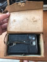 Goerz Box-Tengor Kamera mit Ledertasche gebraucht