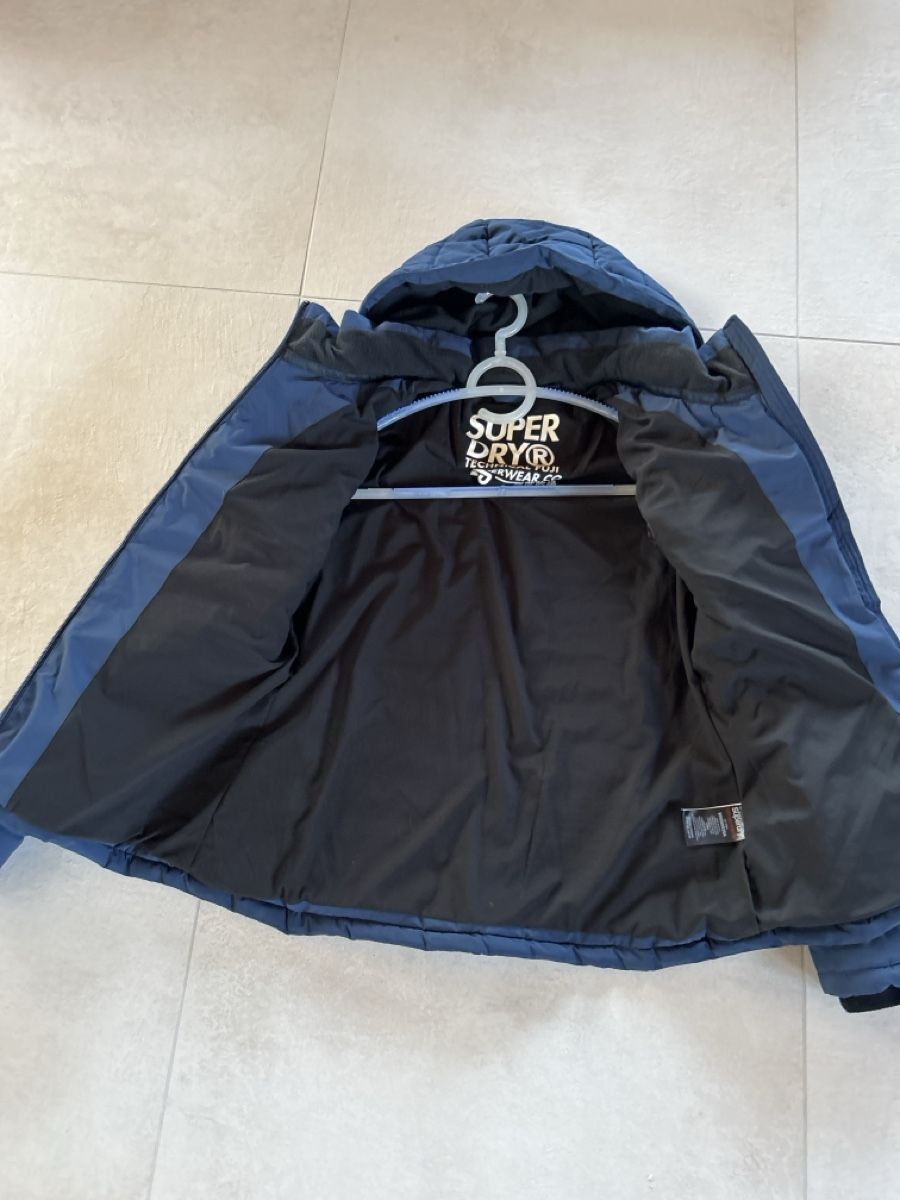Superdry Jacken: Superdry Winterjacke blau Gr.40 – Gebraucht aus Neuendorf von kjaere 3