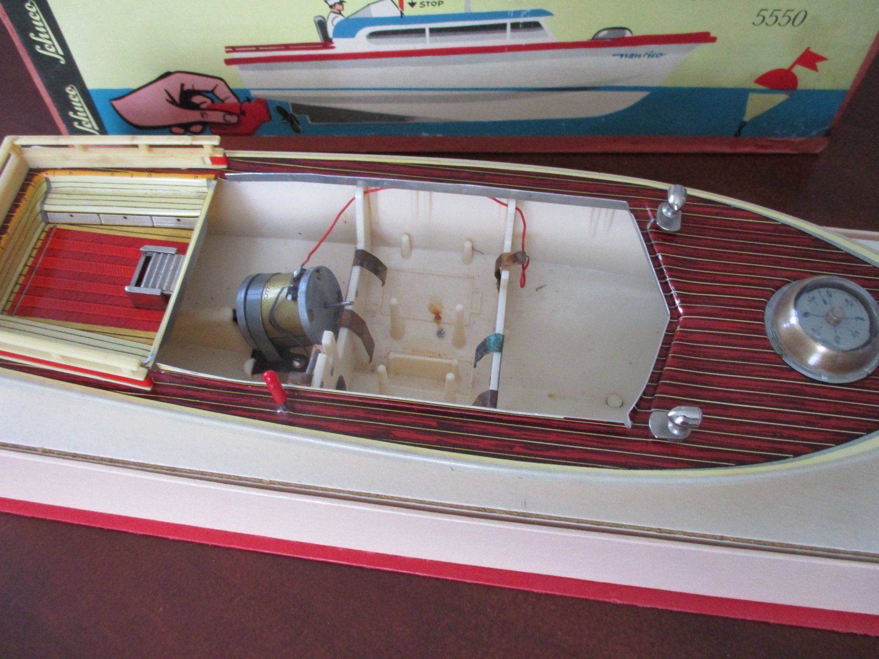 Schuco Giocattoli: SCHUCO Elektro Nautico 5550 Motorboot – Usato da Liestal venduto da Disc-Point 6
