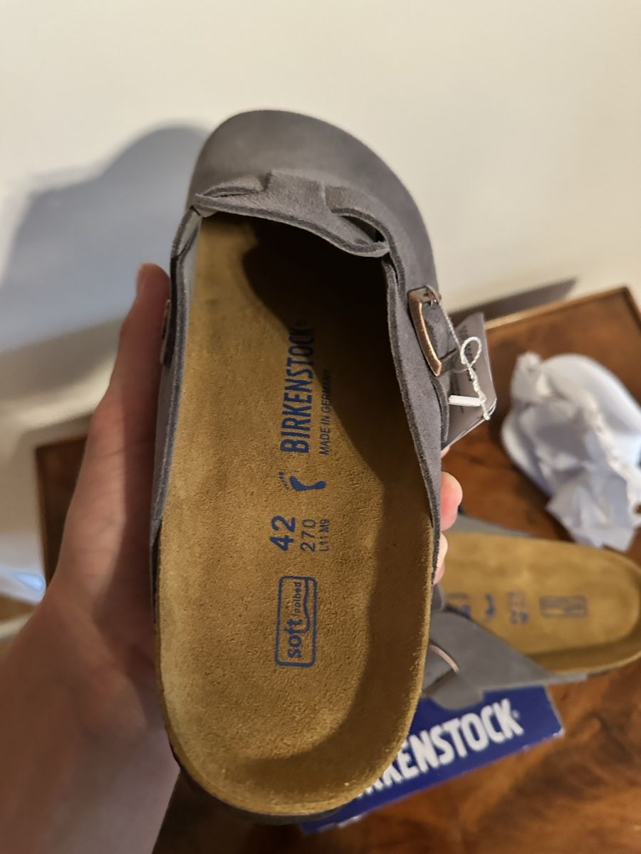 Birkenstock Herrenschuhe: Birkenstock dark grey 42 – Neu (gemäss Beschreibung) aus Genève von rom_56hd 3