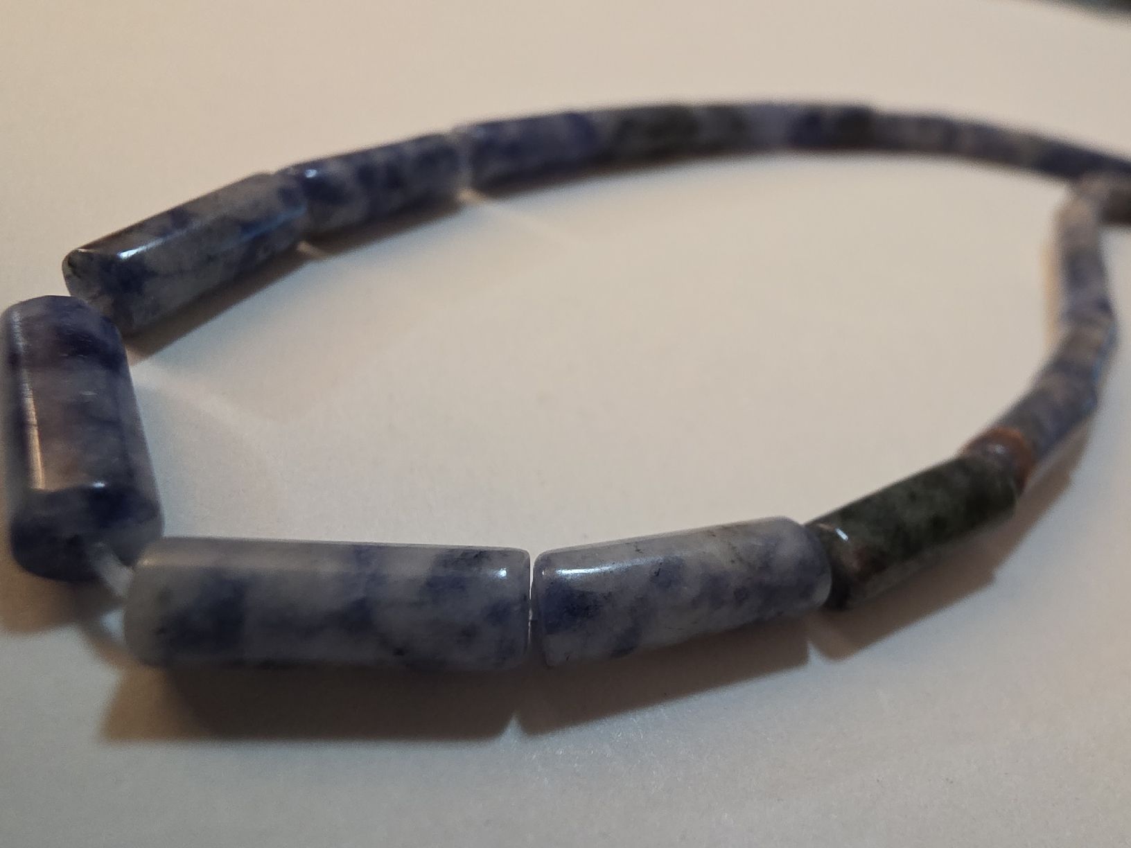 Mineralien & Heilsteine: Sodalith röhren 4,5x13mm. Strang – Neu und originalverpackt aus Menziken von Mirager 2