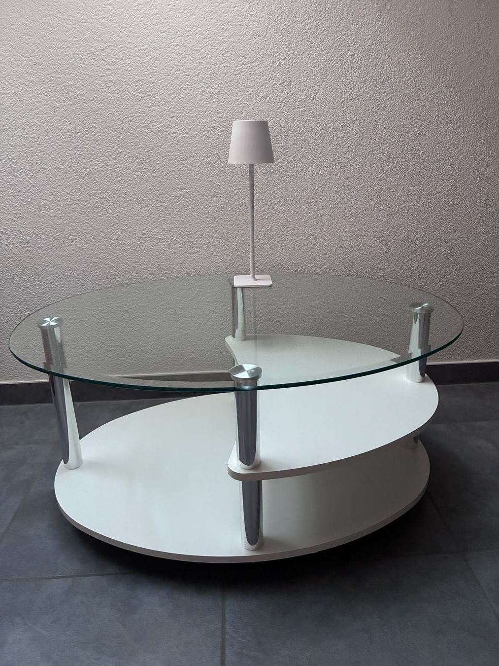 Divani: 2er-Sofa mit Zusatzsessel und Hocker, dunkelgrau – Nuovo (secondo la descrizione) da Sursee venduto da Aniri 3