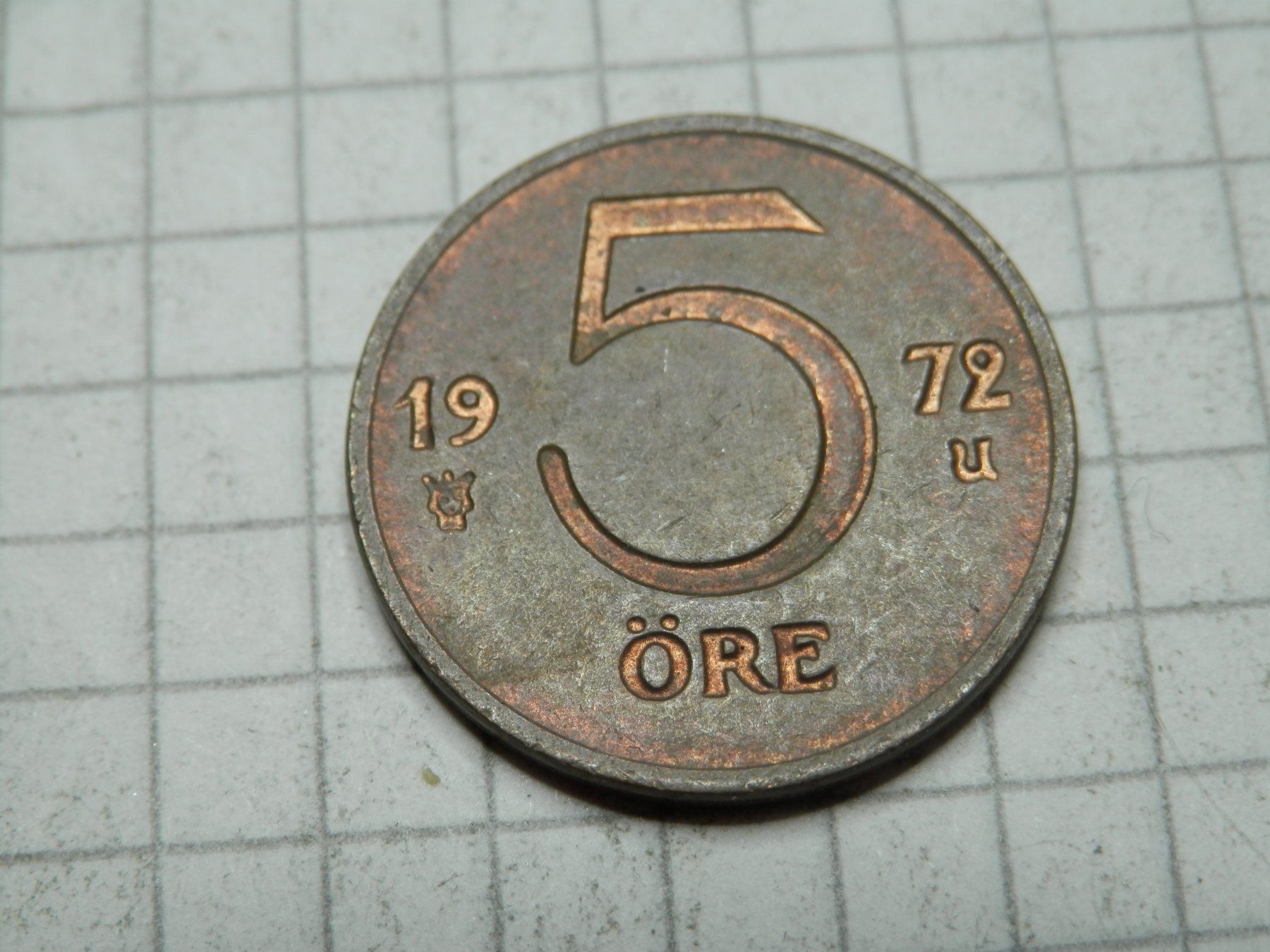 Tutti le monete: Schweden  5 Öre, 1972 – Usato da Weiach venduto da weiach81