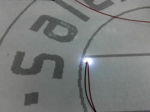 Elektronikbauteile: LED SMD 0402 verkabelt, kaltweiss – Neu (gemäss Beschreibung) aus Luzern von Salefactory 1