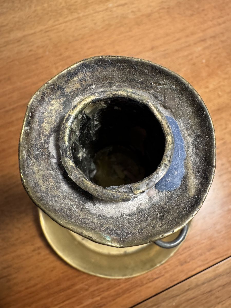 Portacandele: Biedermeier Kerzenständer Messing  21cm hoch – Usato da siebnen venduto da minte 5