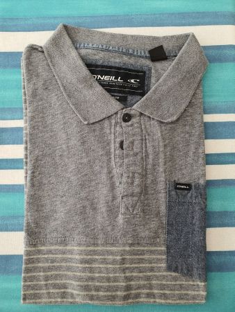 Polo O'Neill gris ligné