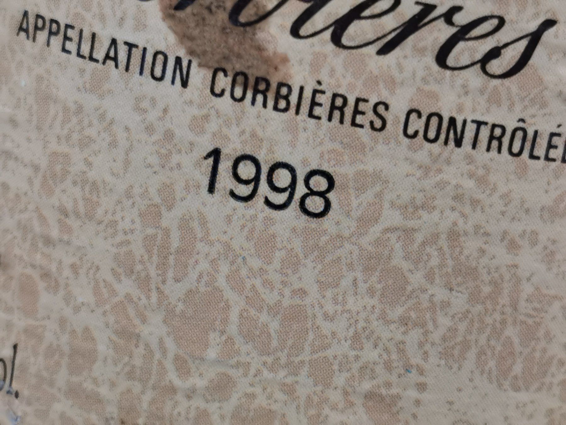 Vins: CORBIÈRES 1998 – Neuf (Voir description) à Genève par Leboucheoreilles 2