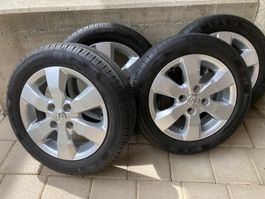 Alufelgen Satz 14" (4.5Jx14CH ET39) + bereift