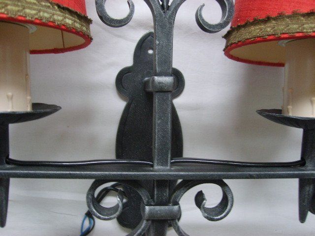 Lampen: *** Wandlampe aus Eisen *** – Gebraucht aus Langenthal von CoinWorld 1