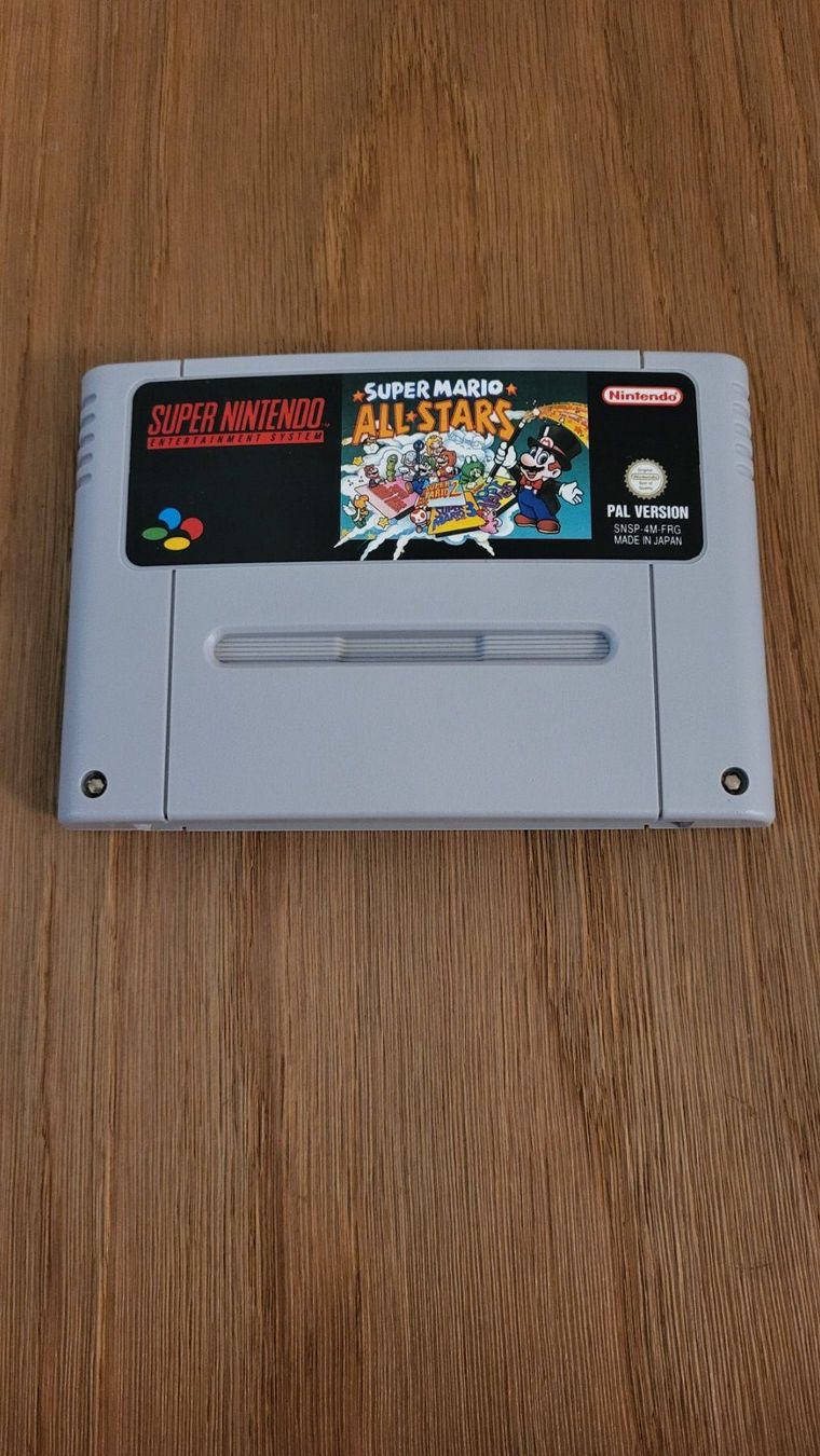 Nintendo Giochi: SNES - Super Mario All Stars – Usato da Münsingen venduto da DigitaleSpielecke