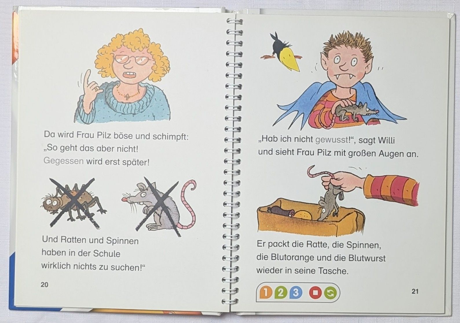 Libri: Tiptoi - Willi Vampir in der Schule Leserabe - Ravensburger – Usato da Wängi venduto da ABIZONE-86 3